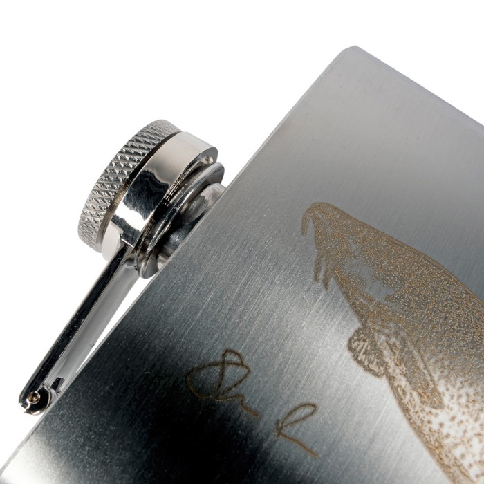 Korum Classic Hip Barbel Flask 7oz 1