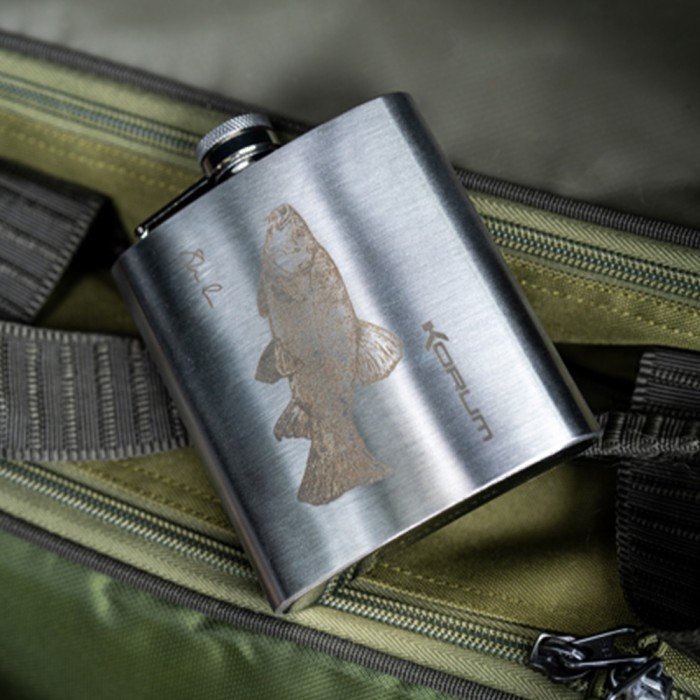 Korum Classic Tench Hip Flask 7oz 3