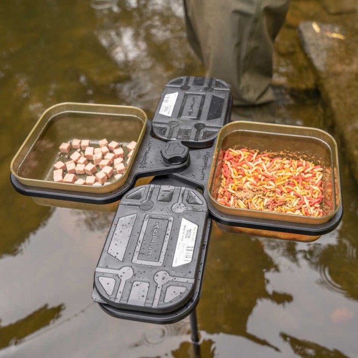 Korum Compact Bait Waiter Set In Use 3