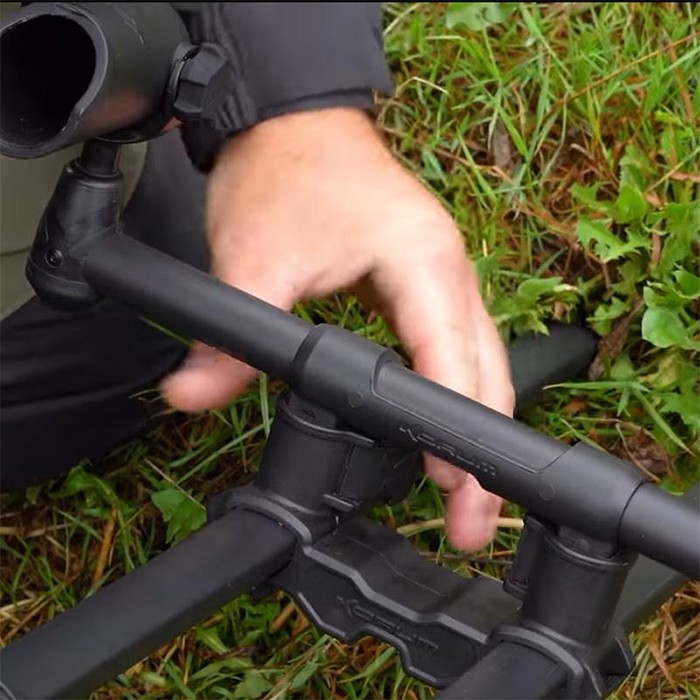 Korum Deluxe River Fishing Tripod In Use 4