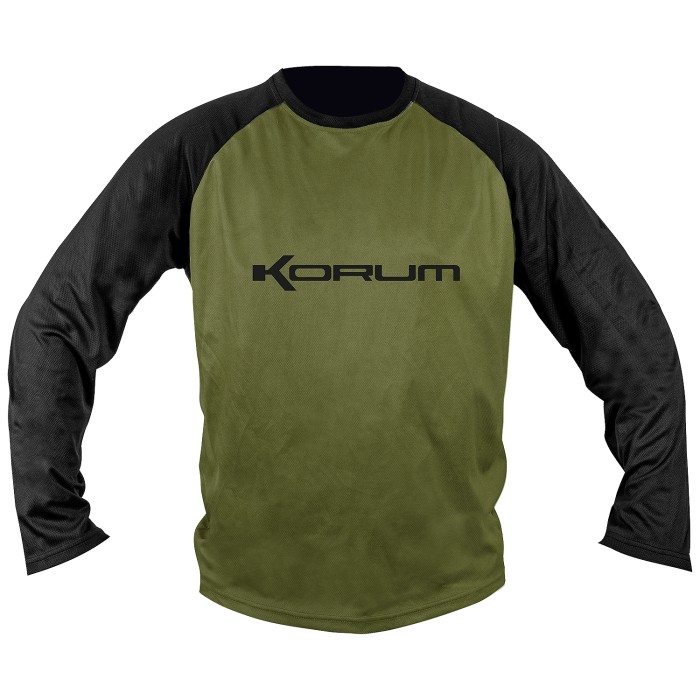 Korum Dri-Active Long Sleeve T-Shirt