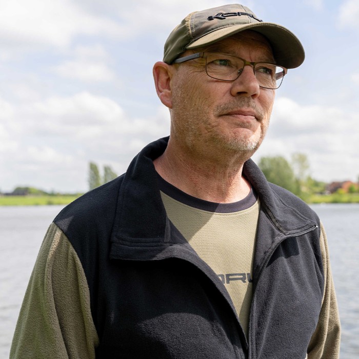 Korum Embossed Microfleece In Use 2