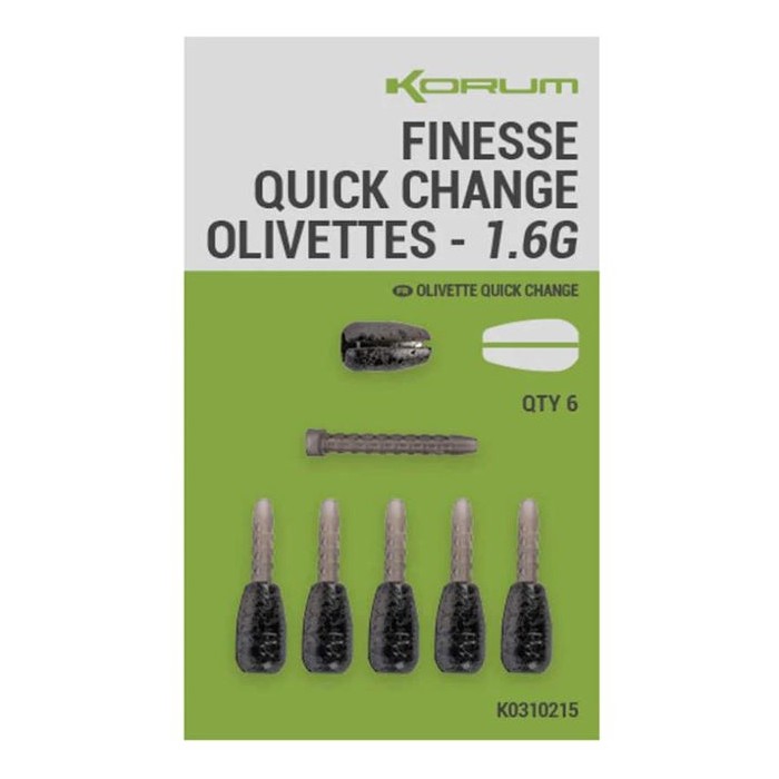 Korum Finesse Quick Change Olivettes