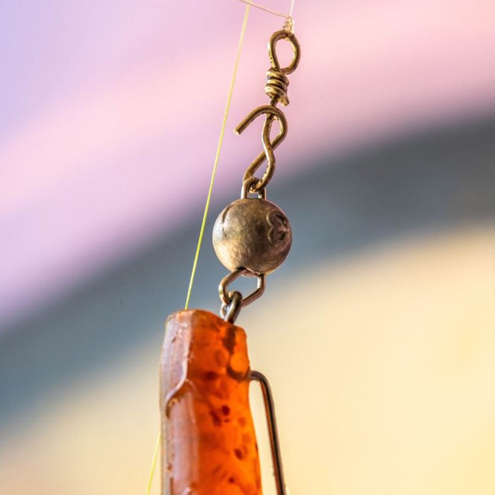 Korum Snapper Fishing Clip-Ons In Use 1