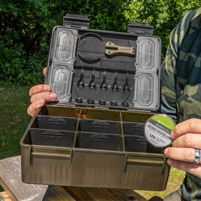 Korum Unloaded Fishing Tackle Blox Inside
