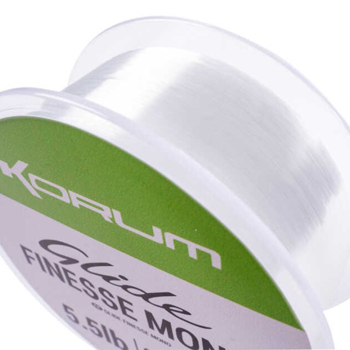 Korum Glide Finesse Mono 150m Close Up