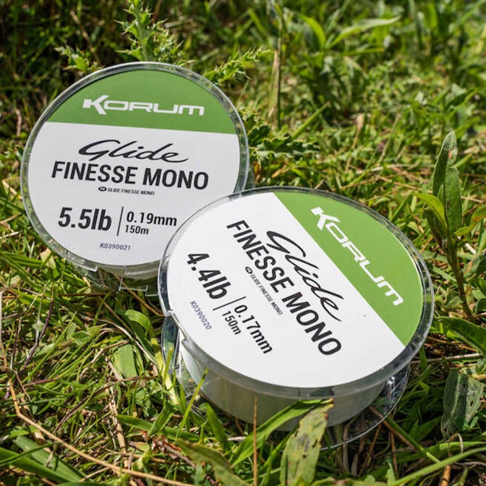 Korum Glide Finesse Mono 150m Sizes