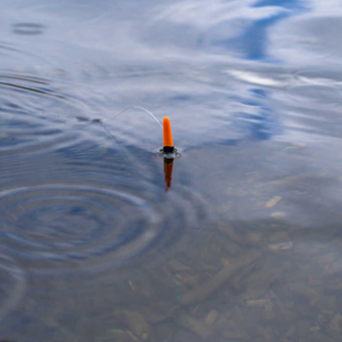 Korum Glide Pro Quill Floats In Use 2