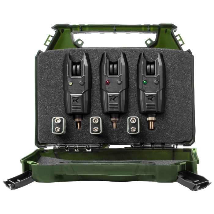Korum KBI Bite Alarm Set In Case