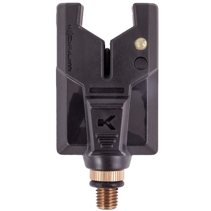Korum KBI Compact Presentation Set 2 Rod Alarm Head Front 2 
