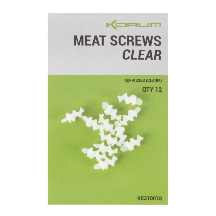 Korum Clear Meat Screws