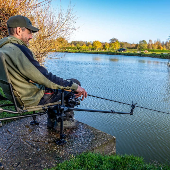 Korum XS Feeder Arm In Use 3