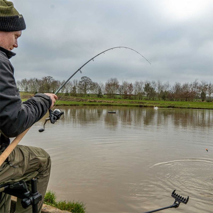 Korum Phase 1 Float Fishing Rod In Use 2