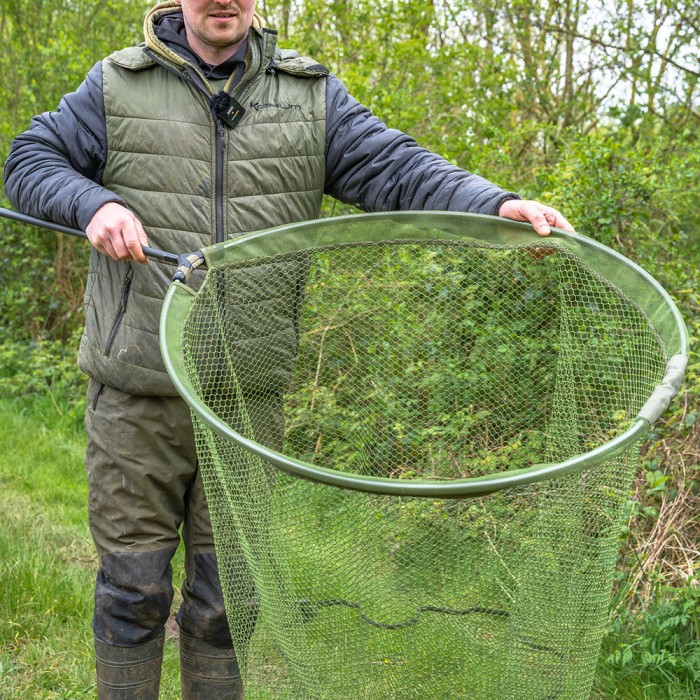 Korum Power Folding Spoon Latex Landing Net 4