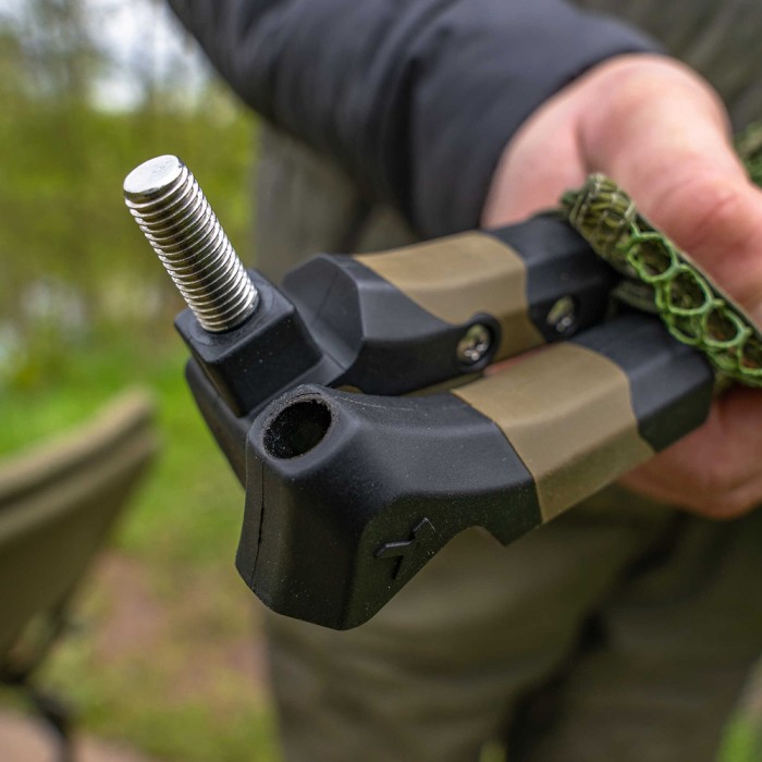 Korum Power Folding Spoon Latex Landing Net 8