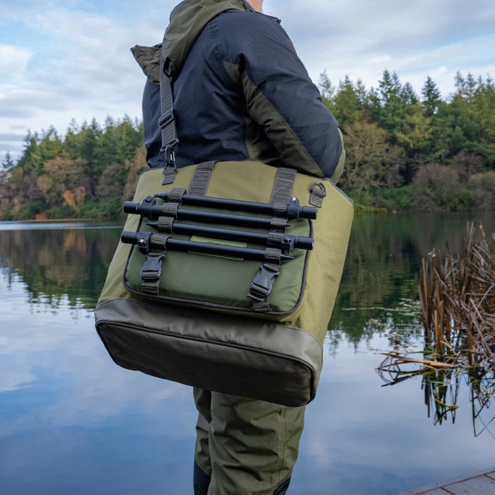 Korum Progress Bait & Bits Bag 25L In Use 1