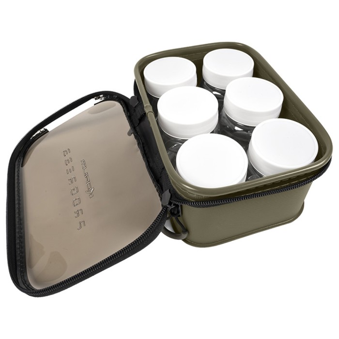 Korum Progress EVA Hookbait Pouch & Pots - 6 Tub 1