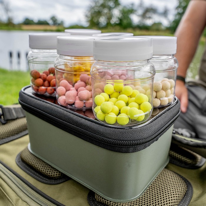 Korum Progress EVA Hookbait Pouch & Pots - 6 Tub 2