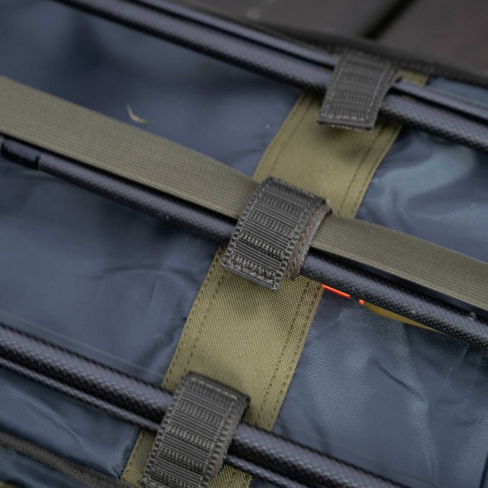 Korum Progress Folding Quiver 3 Rod Holdall Close Up 1