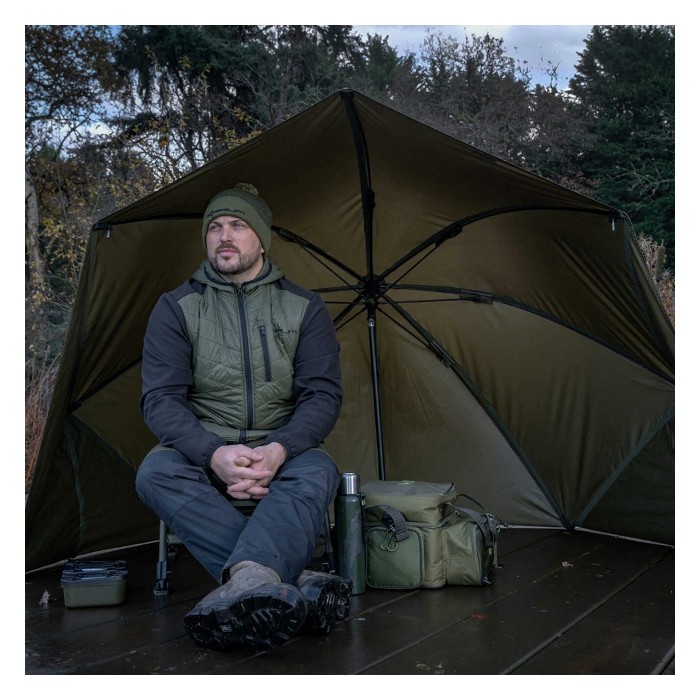 Korum Progress Graphite Brolly Shelter 50"
