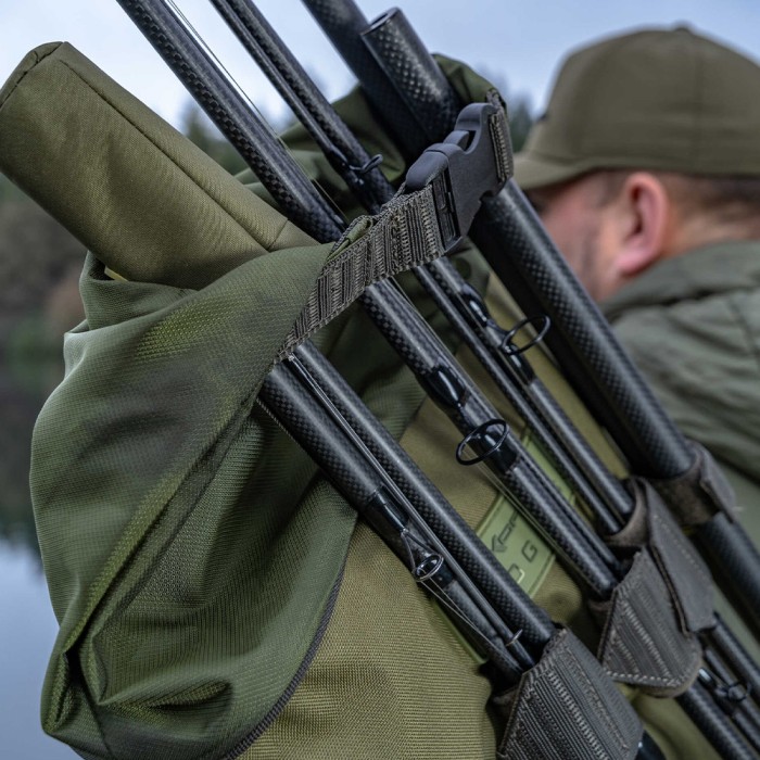 Korum Progress Quiver 3 Rod Holdall In Use 3
