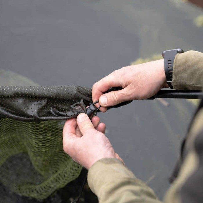 Korum Recovery Net Cover In Use 2