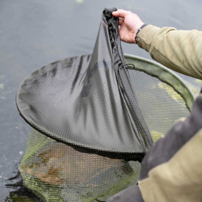 Korum Recovery Net Cover In Use 3