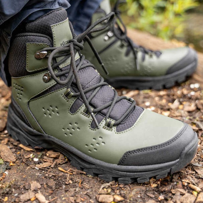 Korum Ripstop Trail Boots In Use 3