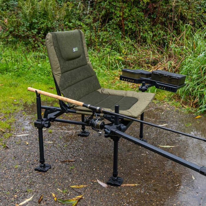 Korum S23 Accessory Chair II In Use 1