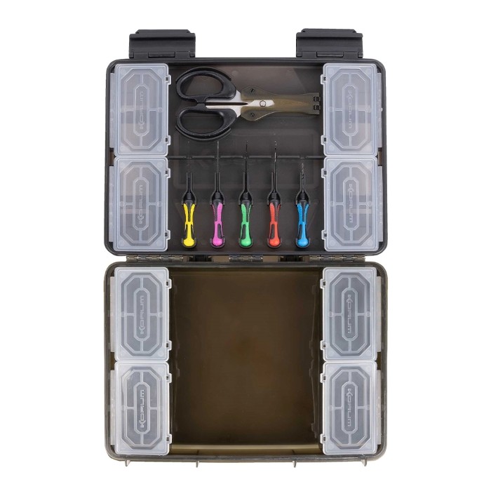 Korum Slim Blox Loaded Tackle Box