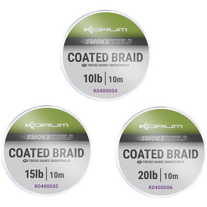 Korum Smokeshield Coated Fishing Braid 2