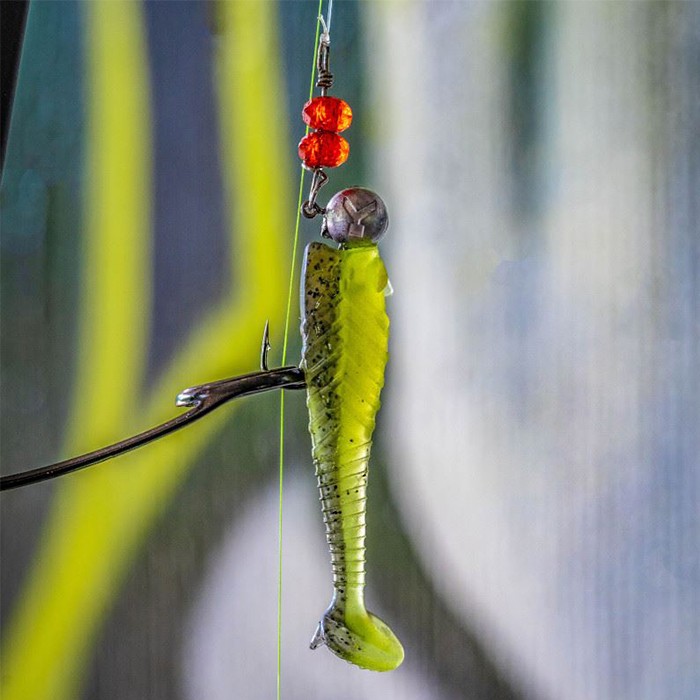 Korum Snapper Clicker Fishing Clip-Ons In Use 1