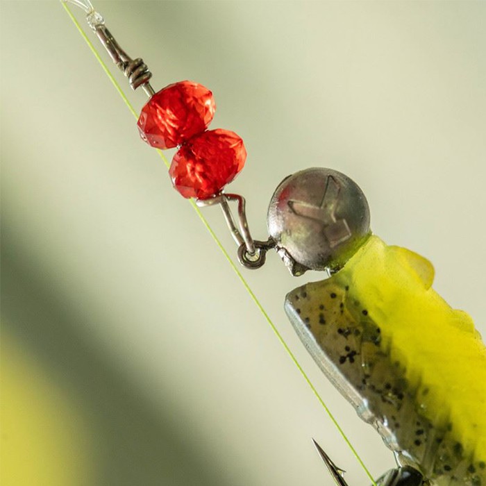 Korum Snapper Clicker Fishing Clip-Ons In Use 2