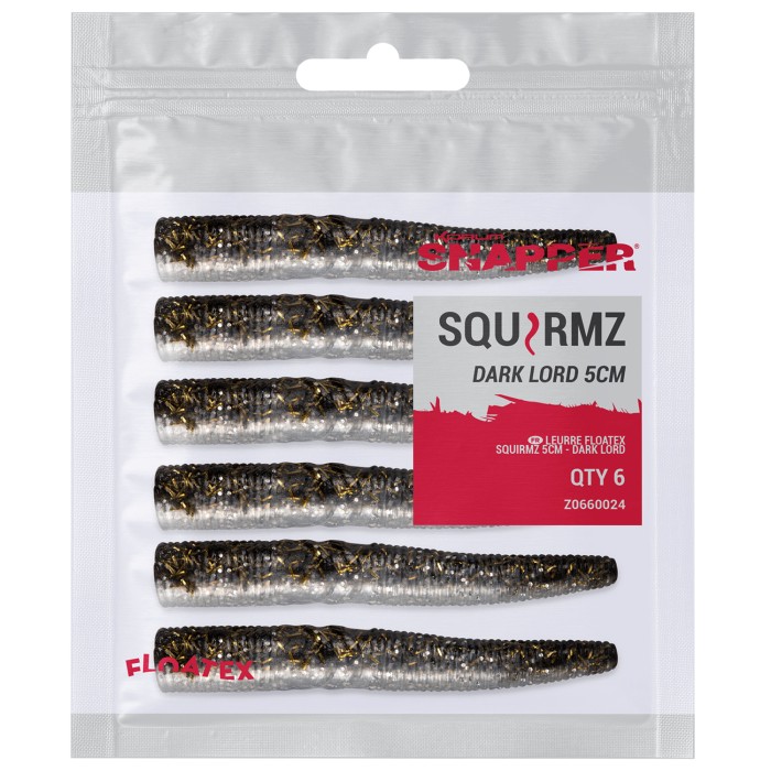 Korum Snapper Floatex Squirmz 5cm Dark Lord