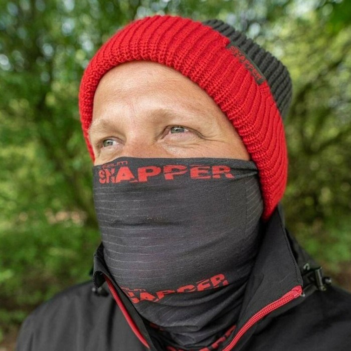 Korum Snapper Neck Shield In Use