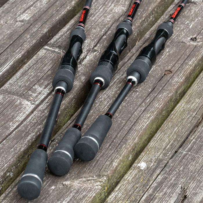 Korum Snapper So Solid Lure Fishing Rods Close Up 5