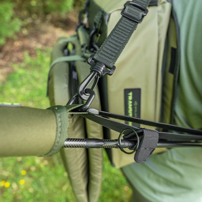 Korum Supa Lite Carry Luggage Fishing Strap Close Up Attachment 2