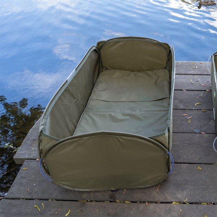 Korum Supa Lite Fast Fishing Unhooking Mat XL In Use 5