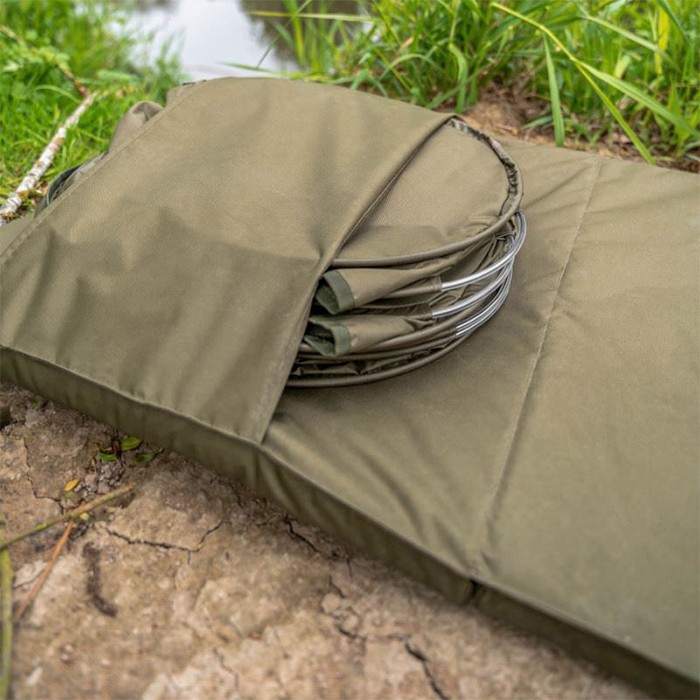 Korum Supa Lite Fast Fishing Unhooking Mat XL In Use 2