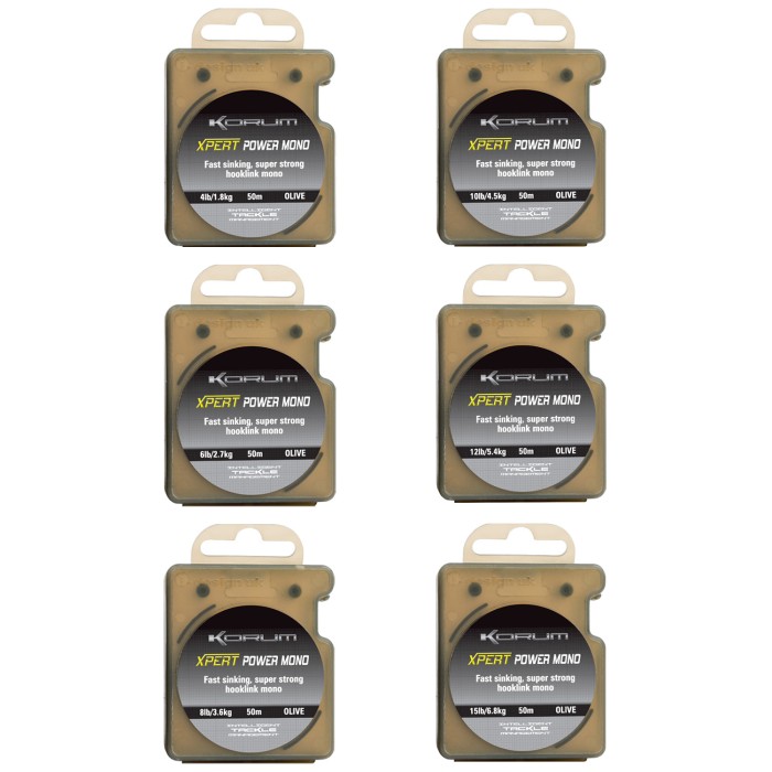 Korum Xpert Power Mono Hooklinks