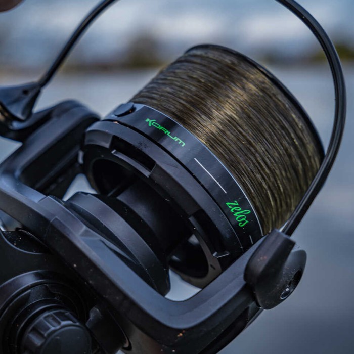 Korum Zelos Distance Reel In Use 3