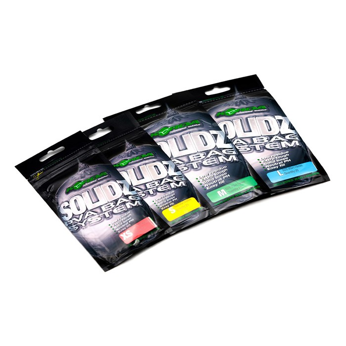 Korda Solidz Fishing PVA Bags Sizes