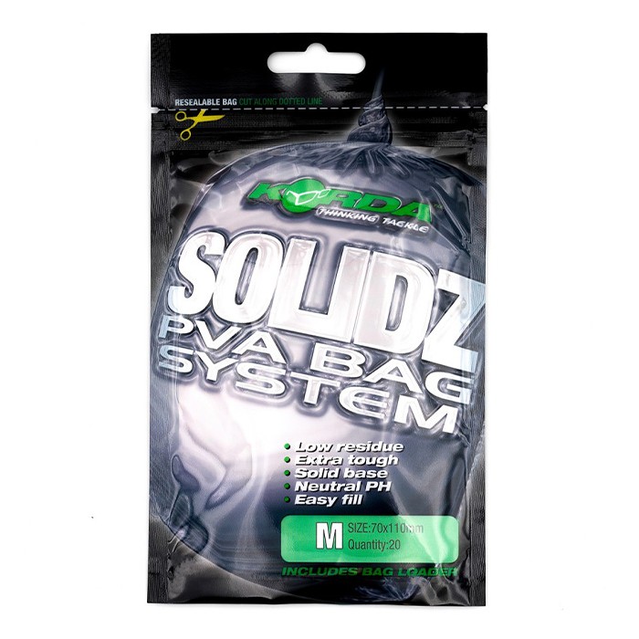Korda Solidz Fishing PVA Bags Medium
