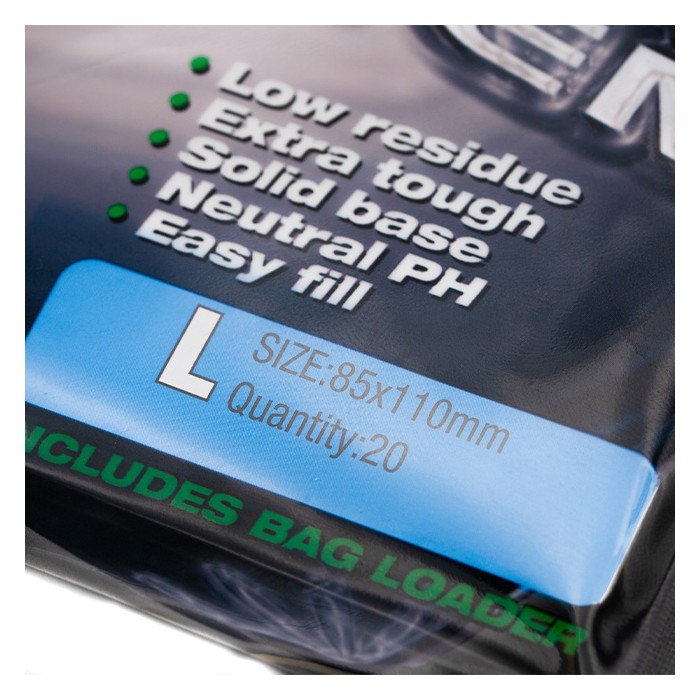 Korda Solidz Fishing PVA Bags Close Up Packaging 2