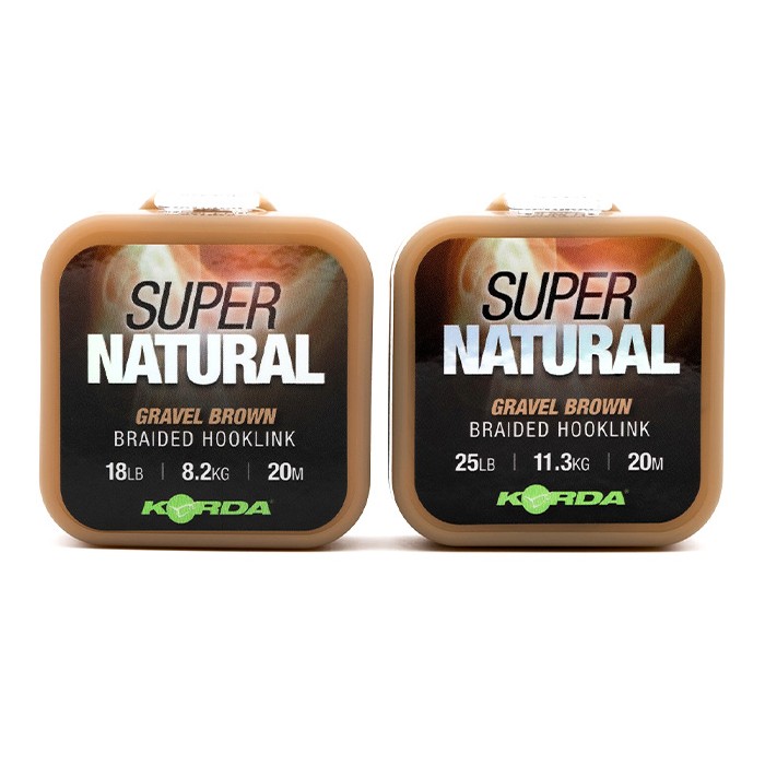 Korda Supernatural Braid Gravel Brown