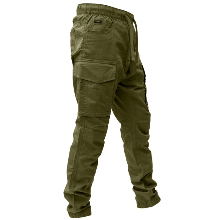 Kumu Cargo Pants Utility Khaki 1