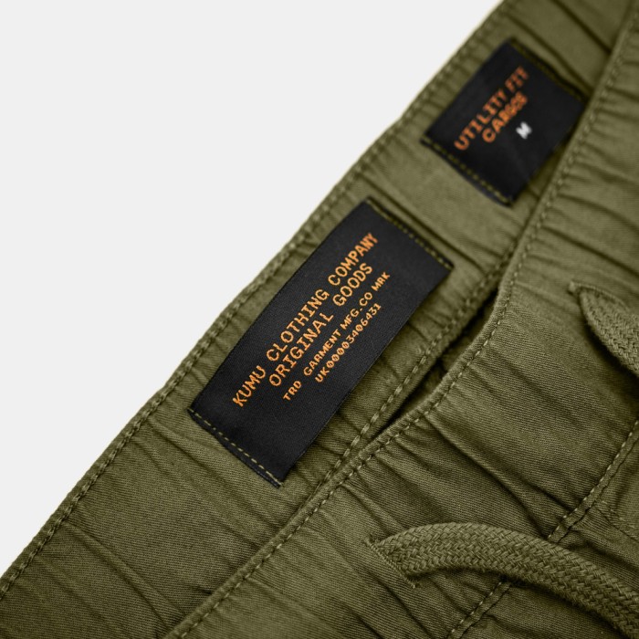 Kumu Cargo Pants Utility Khaki 6
