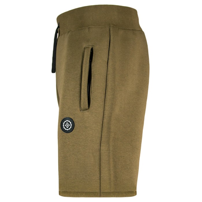 Kumu Cocoon Sweat Shorts - Khaki 1