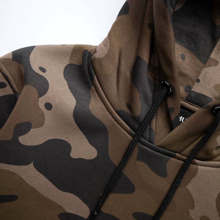 Kumu Deception Full Camo Hoodie Close Up 1