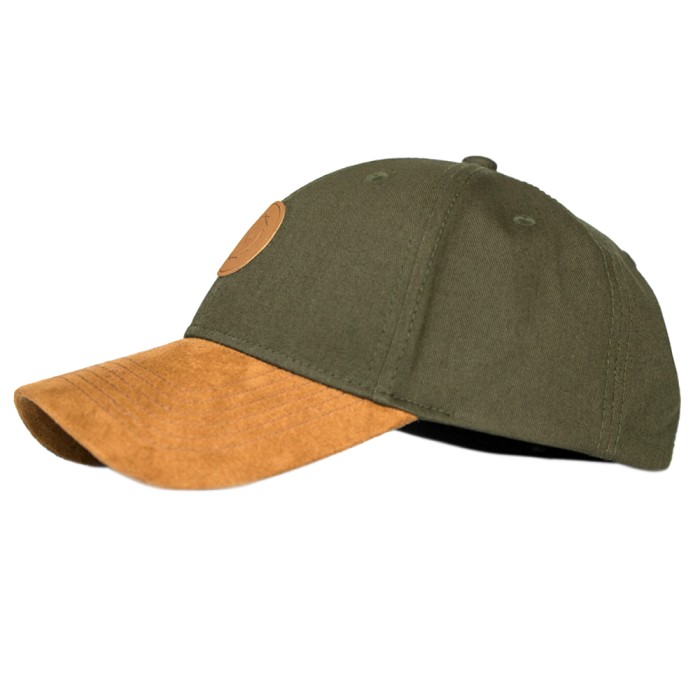 Kumu 6 Panel Fuse Green Brown Fishing Cap Side